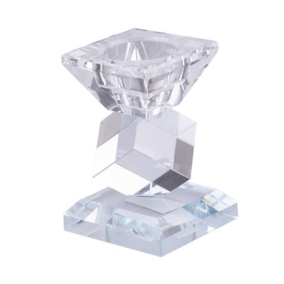 Свічник Кристал скляний 10.5 см HP432 фото
